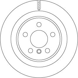 TRW DF6755 - Disc frana aaoparts.ro