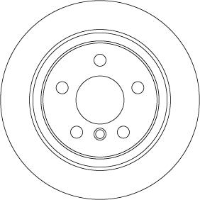 TRW DF6756 - Disc frana aaoparts.ro
