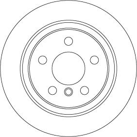 TRW DF6756 - Disc frana aaoparts.ro