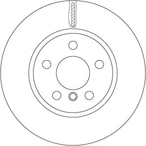 TRW DF6757 - Disc frana aaoparts.ro