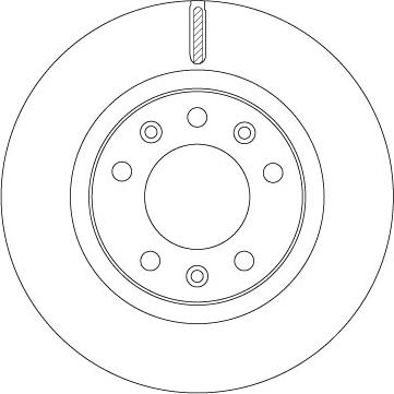 TRW DF6785 - Disc frana aaoparts.ro