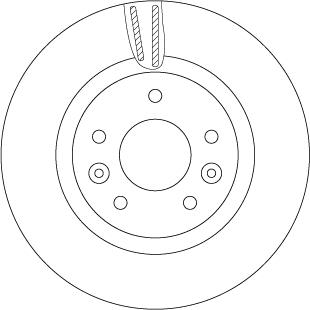 TRW DF6786 - Disc frana aaoparts.ro