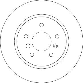 TRW DF6787 - Disc frana aaoparts.ro