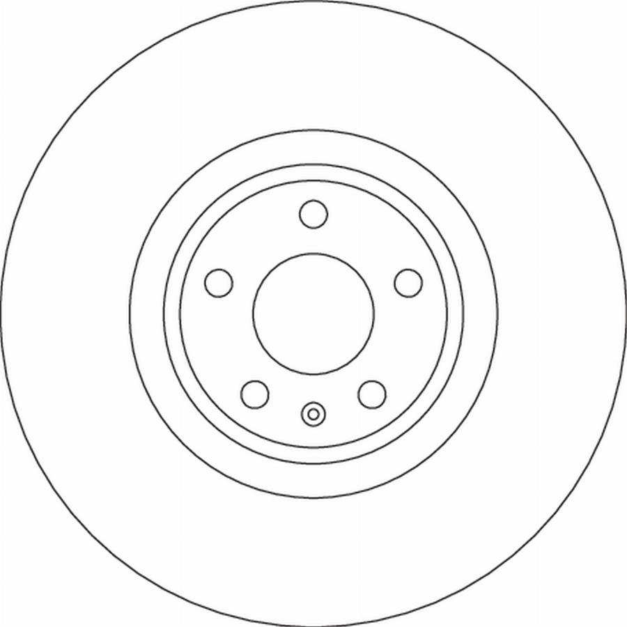 TRW DF6729S - Disc frana aaoparts.ro