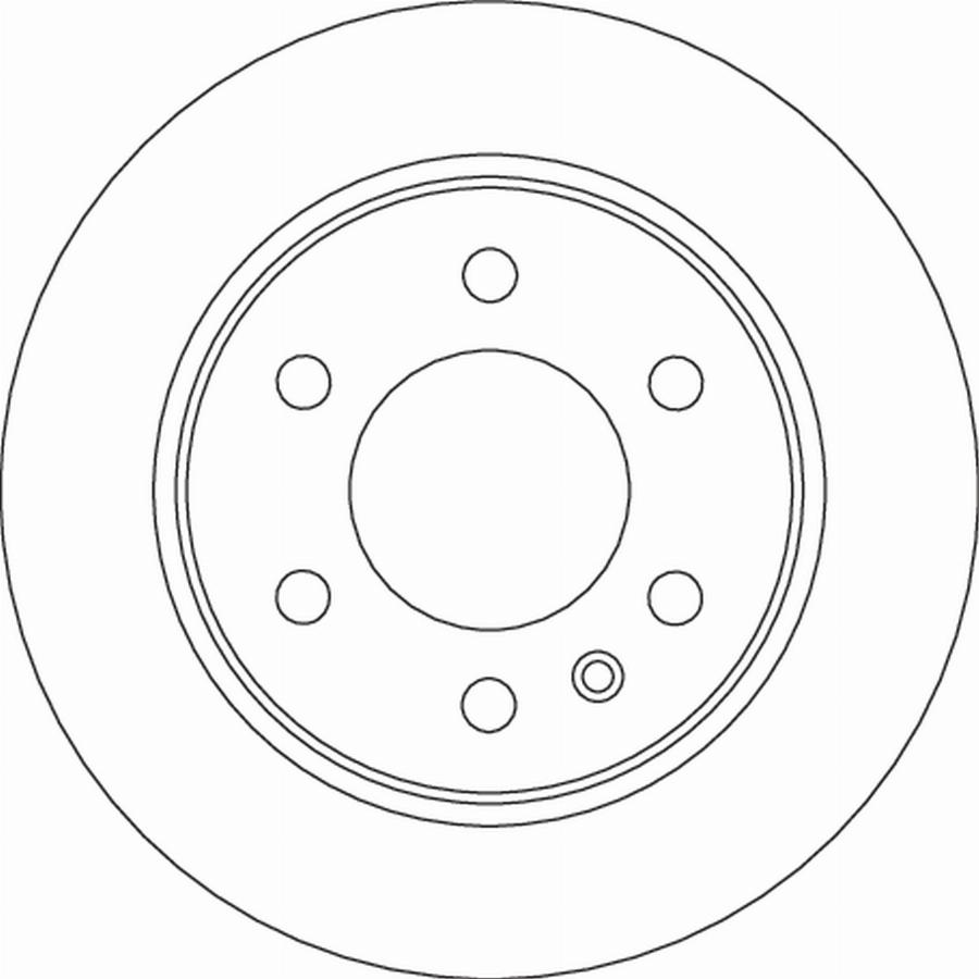 TRW DF6723S - Disc frana aaoparts.ro