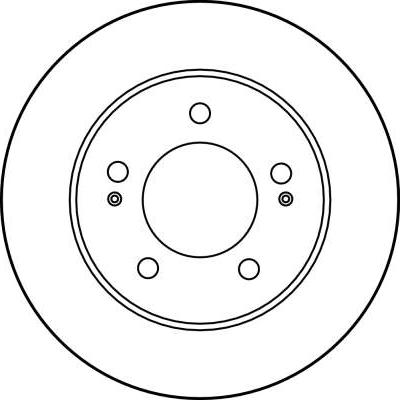 TRW DF1434 - Disc frana aaoparts.ro
