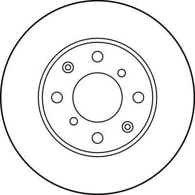 TRW DF1436 - Disc frana aaoparts.ro