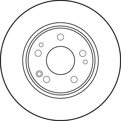 TRW DF1581 - Disc frana aaoparts.ro