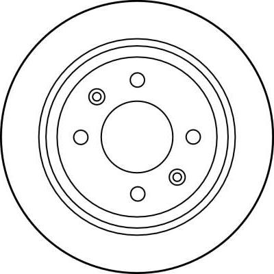 TRW DF1669 - Disc frana aaoparts.ro