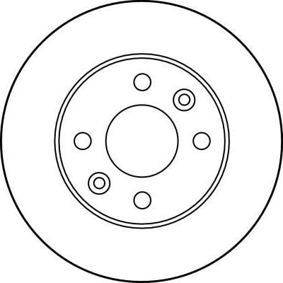 TRW DF1016 - Disc frana aaoparts.ro