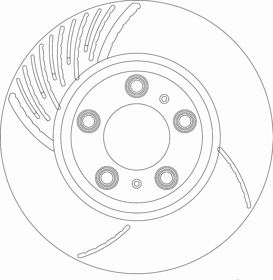 TRW DF8591S - Disc frana aaoparts.ro