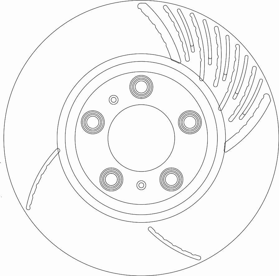 TRW DF8592S - Disc frana aaoparts.ro
