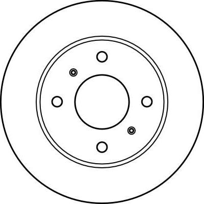 TRW DF2591 - Disc frana aaoparts.ro