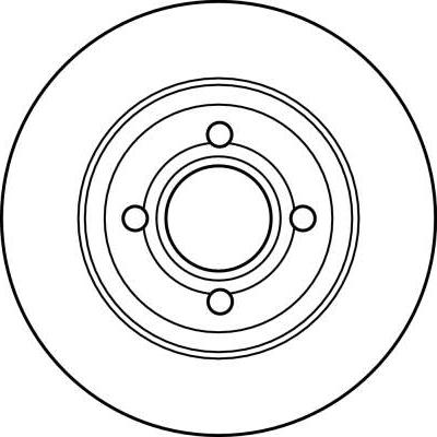 TRW DF2597 - Disc frana aaoparts.ro