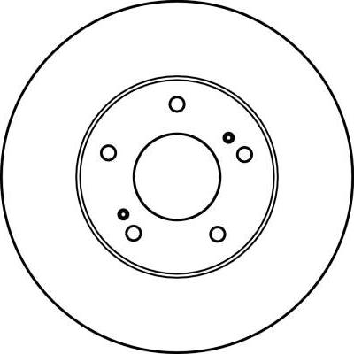 TRW DF2574 - Disc frana aaoparts.ro