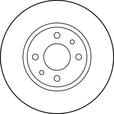 TRW DF2686 - Disc frana aaoparts.ro