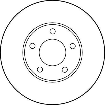 TRW DF2678 - Disc frana aaoparts.ro