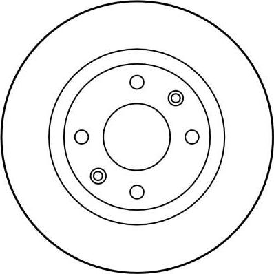 TRW DF2808 - Disc frana aaoparts.ro