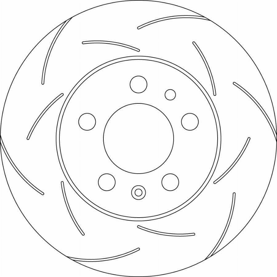 TRW DF2803XSS - Disc frana aaoparts.ro