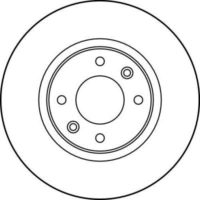 TRW DF2796 - Disc frana aaoparts.ro