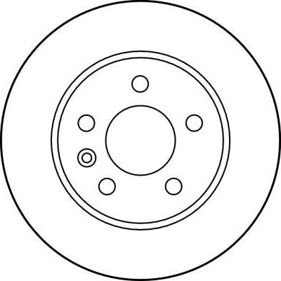 TRW DF2797 - Disc frana aaoparts.ro