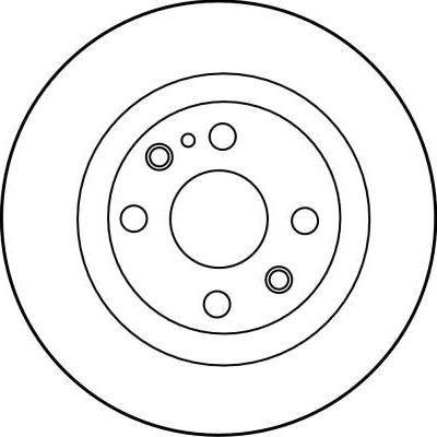 TRW DF2703 - Disc frana aaoparts.ro