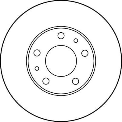 TRW DF2728 - Disc frana aaoparts.ro