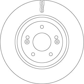 TRW DF7592 - Disc frana aaoparts.ro