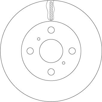 TRW DF7114 - Disc frana aaoparts.ro