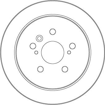 TRW DF7257 - Disc frana aaoparts.ro