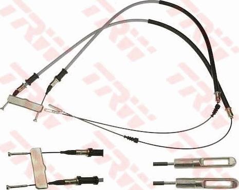 TRW GCH1259 - Cablu, frana de parcare aaoparts.ro