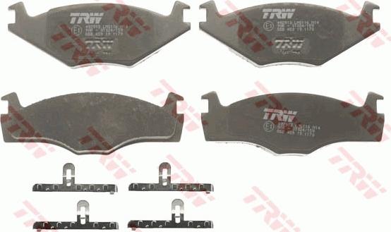 TRW GDB459 - Set placute frana,frana disc aaoparts.ro