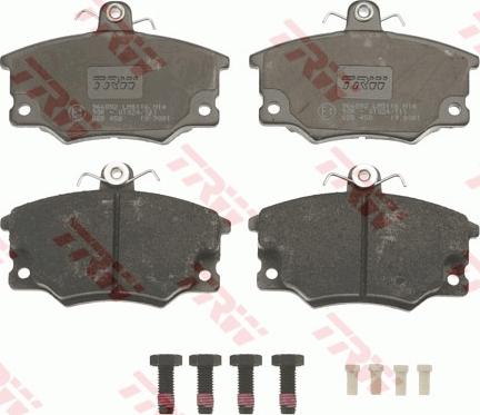 TRW GDB458 - Set placute frana,frana disc aaoparts.ro