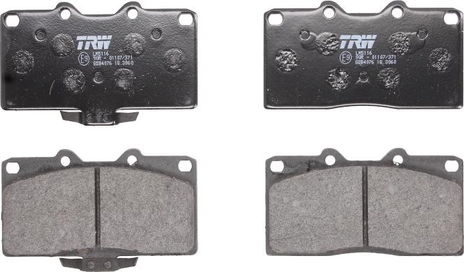 TRW GDB4076 - Set placute frana,frana disc aaoparts.ro