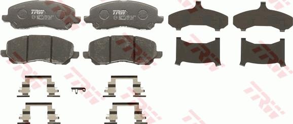 TRW GDB4142 - Set placute frana,frana disc aaoparts.ro