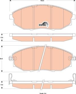 TRW GDB4179 - Set placute frana,frana disc aaoparts.ro