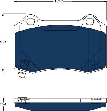 TRW GDB4171BTE - Set placute frana,frana disc aaoparts.ro