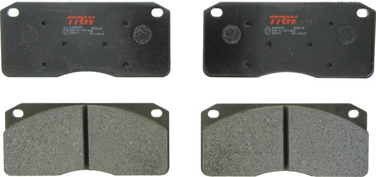 TRW GDB5056 - Set placute frana,frana disc aaoparts.ro