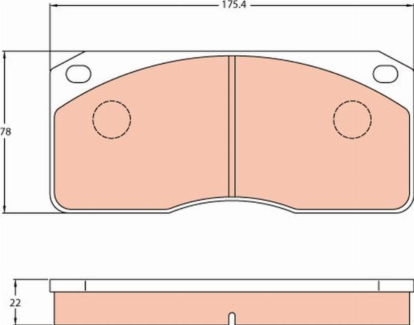 TRW GDB5056 - Set placute frana,frana disc aaoparts.ro