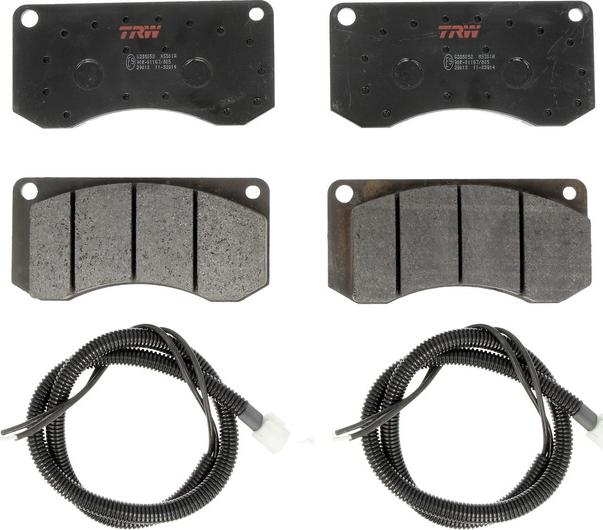 TRW GDB5052 - Set placute frana,frana disc aaoparts.ro