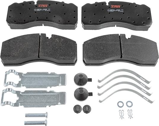 TRW GDB5072 - Set placute frana,frana disc aaoparts.ro