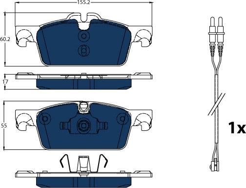 TRW GDB1929BTE - Set placute frana,frana disc aaoparts.ro