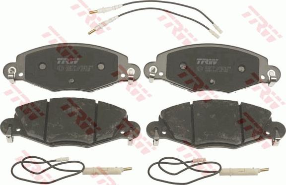 TRW GDB1449 - Set placute frana,frana disc aaoparts.ro