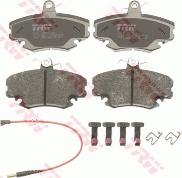 TRW GDB1465 - Set placute frana,frana disc aaoparts.ro