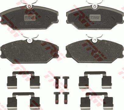 TRW GDB1405 - Set placute frana,frana disc aaoparts.ro