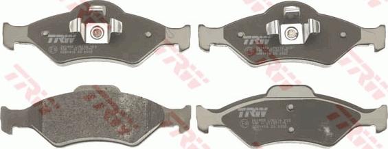 TRW GDB1418 - Set placute frana,frana disc aaoparts.ro