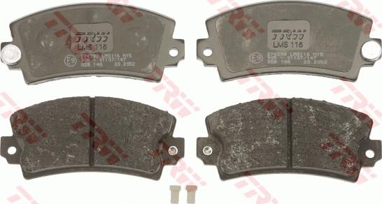 TRW GDB148 - Set placute frana,frana disc aaoparts.ro