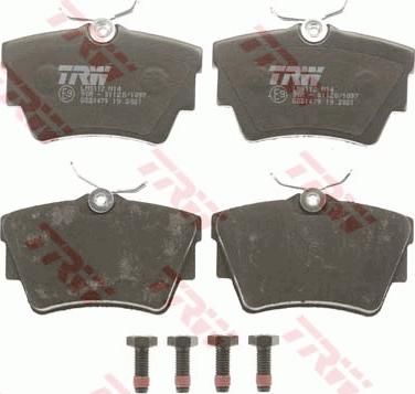 TRW GDB1479 - Set placute frana,frana disc aaoparts.ro