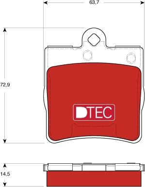 TRW GDB1545DTE - Set placute frana,frana disc aaoparts.ro