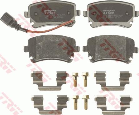 TRW GDB1557 - Set placute frana,frana disc aaoparts.ro